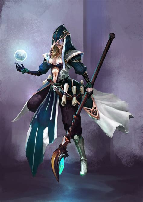 Mage Character Concept By Jeffchendesigns Character Concept Mage