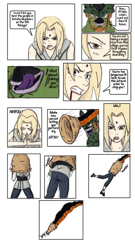 Cell Vore Style Tsunade Color By Ayimayi On Deviantart