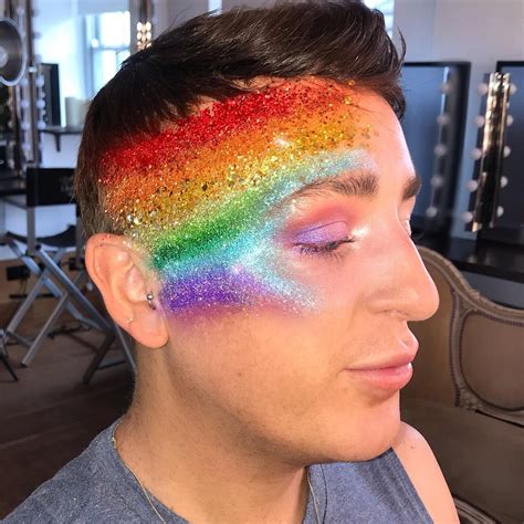 Maquillage Gay Pride Makeup Addict Makeup Lover Glitter Face Paint Face Painting Easy Body