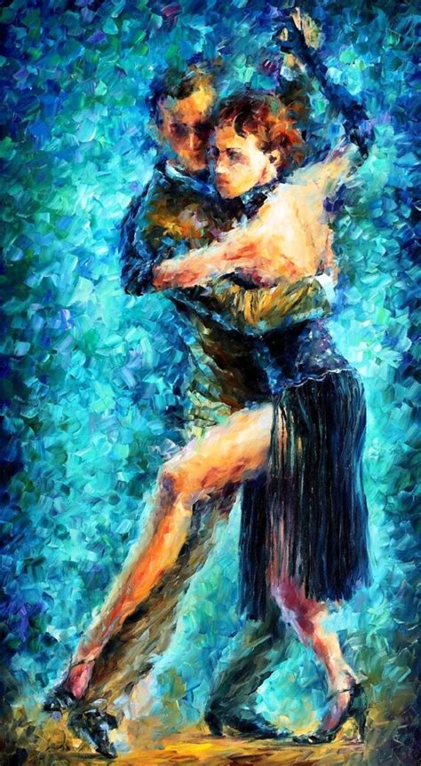 Oil Paintings Of Dancers Dance Art On Canvas By Leonid Afremov