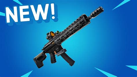 New Tactical Assault Rifle In Fortnite Battle Royale Youtube