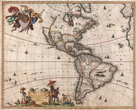 File1658 Visscher Map Of North America And South America