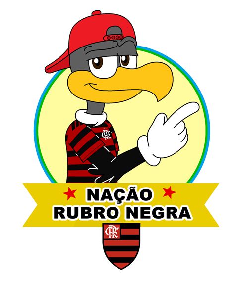 Mascotes do Brasileirão Desenhos: Flamengo Urubu Mascote Nação Rubro Negra