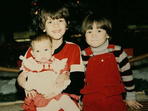 Lil Jared Padalecki With His Big Brother Jeff And Baby Sister Megan