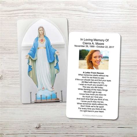 Catholic Funeral Prayer Cards 20 Off Sitewide