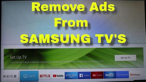 How To Block Youtube On Samsung Smart Tv - How To Block Interest Based Ads On Samsung Smart Tv & Remove Smart
