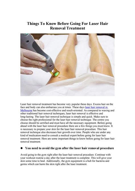 Things To Know Before Going For Laser Hair Removal Treatment By James
