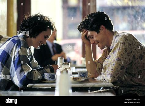 Four Weddings And A Funeral Andie Macdowell And Hugh Grant Stock Photo