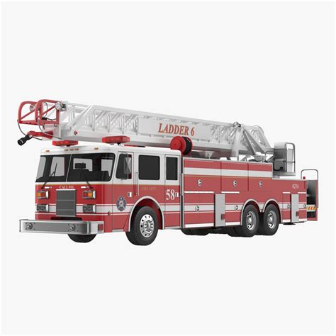 Changes the liberty city fire truck into a fdny fire truck. 3d model ladder truck