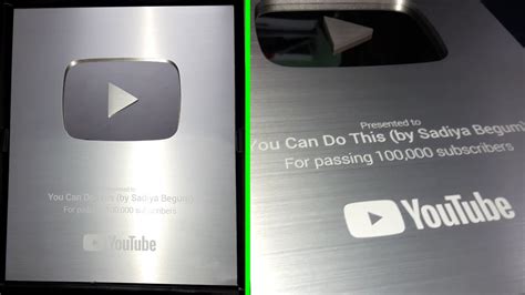 Youtube Silver Play Button Youtube