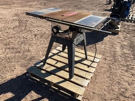Sears Craftsman Electric Table Saw BigIron Auctions