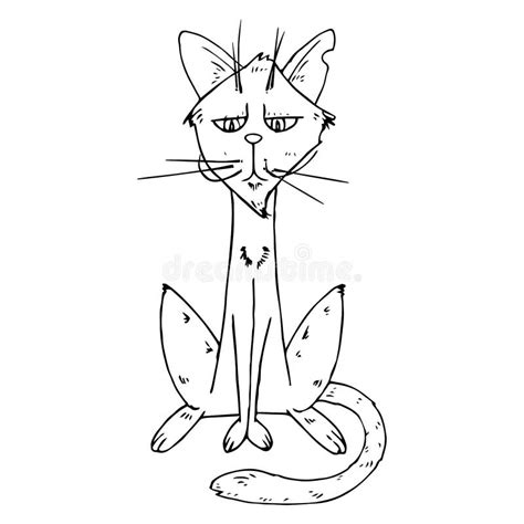 Icono De Gato Ilustración Vectorial De Un Gato Tranquilo Gato