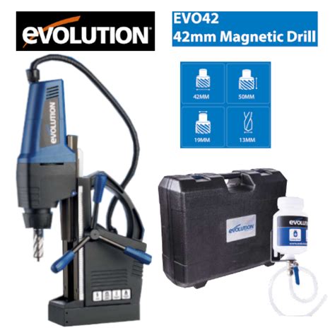 Evolution Evo42 42mm Magnetic Drill Welding Machinery Ireland