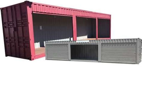 40 Ft Shipping Container With 3 Roll Up Doors Aztec Container