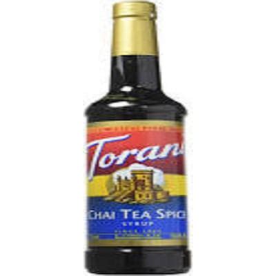 Torani Chai Tea Spice Syrup Ml Milliliters Online Grocery