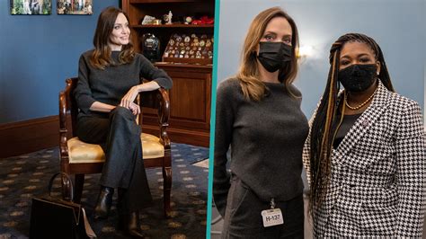 Watch Access Hollywood Highlight Angelina Jolie Meets With Politicians On Capitol Hill To
