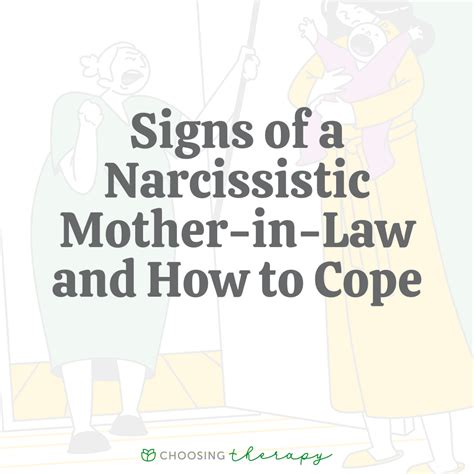 Signs Of A Narcissistic Mother In Law How To Cope Choosingtherapy Com