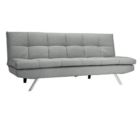 Buy Habitat Nolan Fabric Clic Clac Sofa Bed Light Grey Sofa Beds