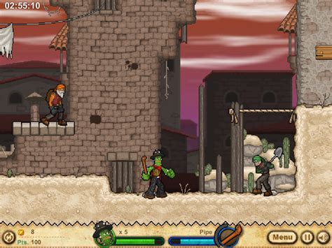New exciting adventures of a brave cactus are waiting for you in a second part of your favorite game! Онлайн игра Кактус Маккой 2: руины Калаверы (Cactus McCoy ...
