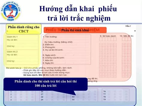 Ppt H Ng D N Khai Phi U Tr L I Tr C Nghi M Powerpoint Presentation