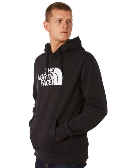 The North Face Half Dome Mens Hoodie Tnf Black White Surfstitch