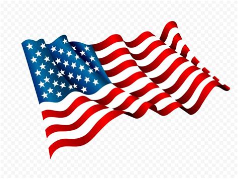 Waving Usa Flag Png Cutout PNG Clipart Images CITYPNG American Flag Pictures American