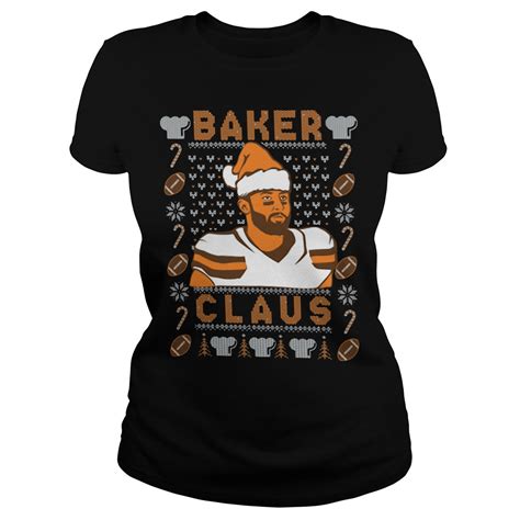 Official Baker Claus Nike Christmas Shirt Hoodie Tank Top And Sweater