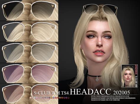 Glasses Collection The Sims 4 P2 Sims4 Clove Share Asia Tổng Hợp