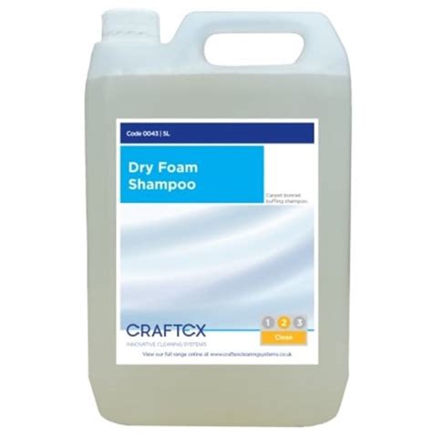 Craftex Dry Foam Carpet Shampoo Click Cleaning Uk