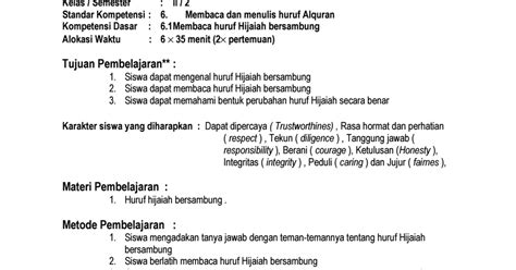 Rpp pai sd ini kami susun sudah berdsarkan kurikulum 2013 revisi 2017 jadi semua materi yang berada di dalam kurikulum sudah sesuai dengan pembelajaran saat ini. RPP PAI Kelas 2. Semester 2.doc - Google Drive