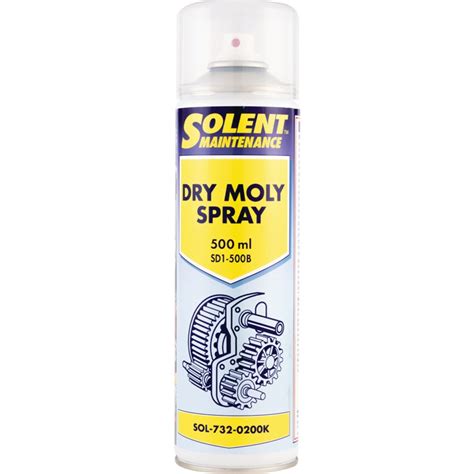 Shop Solent Maintenance Sd1 500b Dry Moly Spray 5 00ml Power