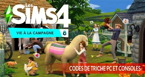 Guide Les Sims 4 Les Codes De Triche Cheats Codes De Lextension Vie