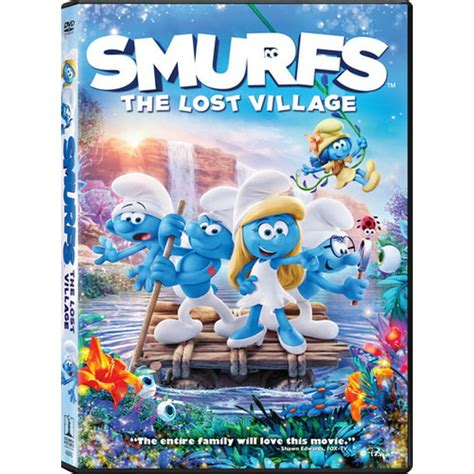 Smurfs The Lost Village Dvd