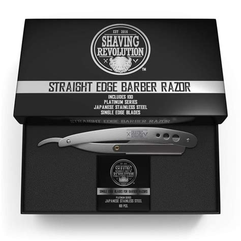 Straight Edge Barber Razor W100 Single Edge Blades