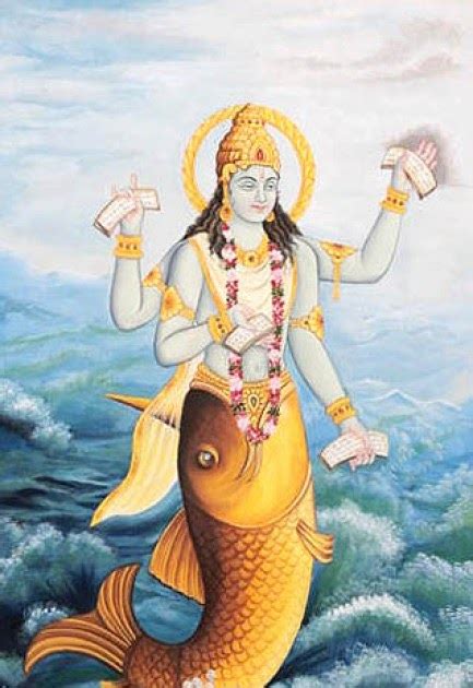 Matsya Avatar Vishnus First Avatar Yogamysticismtoday