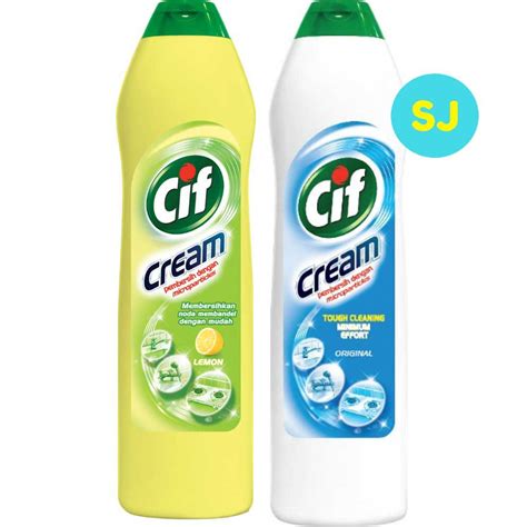 Cif Cleaning Cream 500ml Lemon Original Shopee Malaysia