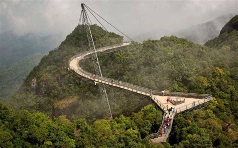 Pin By Gene Leachman On Bridges With Images Sky Bridge Langkawi