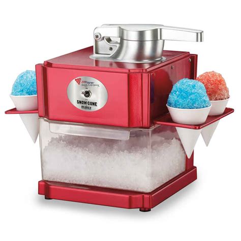 Ice cream makers, cotton candy machines, yogurt makers & more at the home depot®. Snow Cone Ice Crusher and Slush Maker - Buy from Prezzybox.com