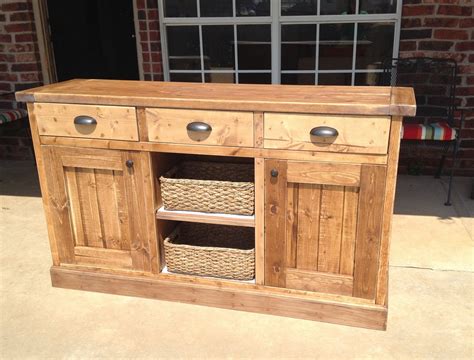 I live in eastern virginia with my little family. Planked Wood Sideboard | Woodworking projects furniture, Diy furniture plans, Rustic buffet