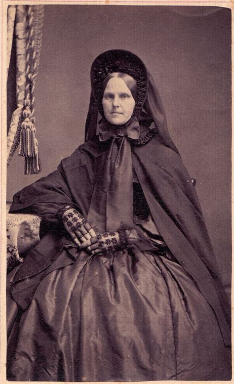 venerable dame in mourning scottish carte de visite circa 1861 artofit