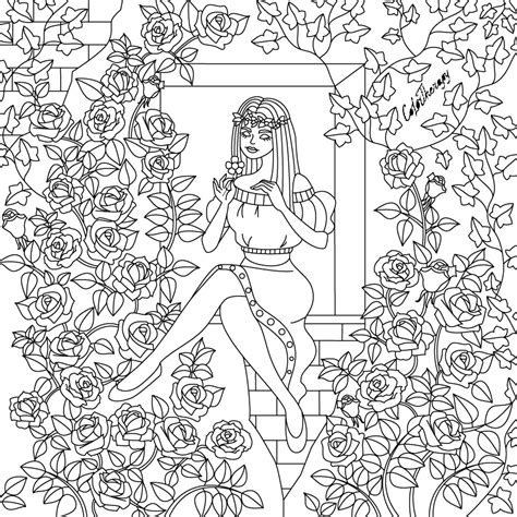 pin by christiane couillard on dessins adult coloring books printables color therapy