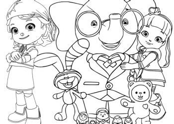 Rainbow Ruby Coloring Pages - Visual Arts Ideas