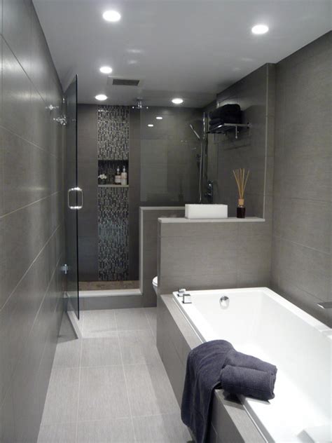 Everyone wants to be surround of comfortable and cozy space, which reflects our essence. Bathroom Ideas in Grey with Striking Layout - HOMIVI