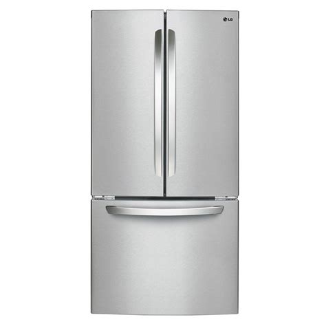 I called our local home depot store where the refrigerator was purchased, and i talked to a nice sales person in appliances. LG 24 cu. ft. French Door Refrigerator in Stainless Steel ...