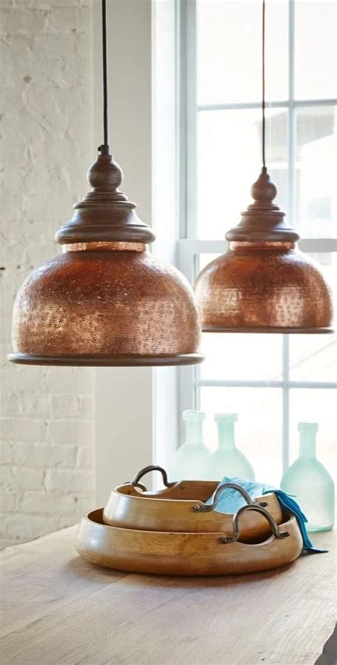 Casual Copper Dining Room Light Fixture To Brighten Your Dining Space