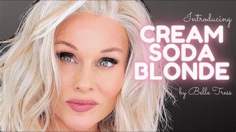 Belle Tress Cream Soda Blonde Wig Discontinued Color Youtube