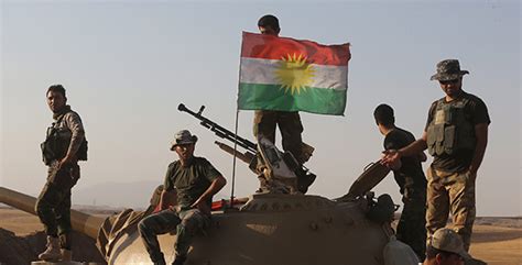 The Northern Front Of The Combat Against Isis Peshmarga Western