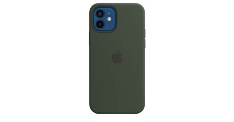 Funda De Silicón Con Magsafe Para El Iphone 12 12 Pro Verde Chipre