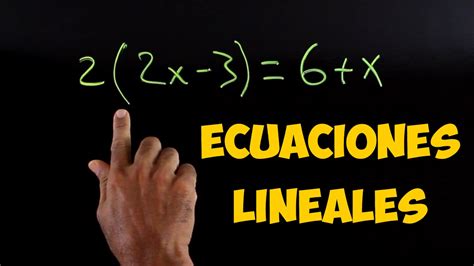 MATEMÁTICAS Ecuaciones Lineales BACHILLERATO AULAEXPRESS VÍDEO TUTORIAL