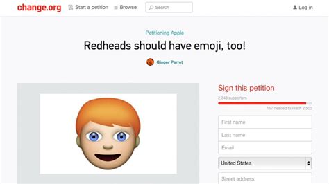 Redheads Demand A Ginger Emoji Uk
